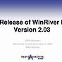 Winriver Ii Software User S Guide