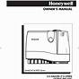 Honeywell H6062a1000 Humidipro Owners Manual