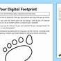 Digital Footprint Worksheet