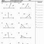 Finding Supplementary Angles Worksheet