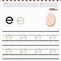 Vowels Tracing Worksheet