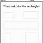 Printable Rectangle Trace Worksheet