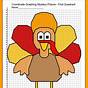 Thanksgiving Plotting Point Worksheet