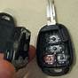 2012 Toyota Camry Key Fob Battery Replacement