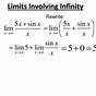 Limits At Infinity Examples