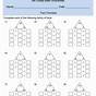 Fact Triangles Worksheet