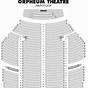 Orpheum Seating Chart Boston