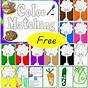 Color Sequence Worksheet For Kindergarten
