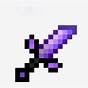 Purple Sword Minecraft