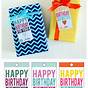 Printable Birthday Tags For Gifts