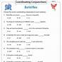 Free Printable Conjunction Worksheets