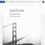 User Guide Templates Word