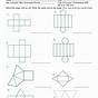 Nets Surface Area Worksheets