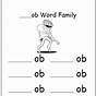 Ob Word Family Worksheets