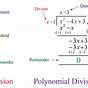 Polynomial Division With Remainder Calculator