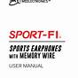 Meelectronics Sport Fi S6p User Manual