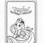 Tangled Coloring Pages Printable