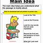 Kindergarten Main Idea Worksheets