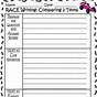 Race Writing Worksheets