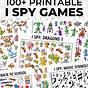 I Spy Kids Printable