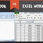Excel Worksheets Vs Workbook
