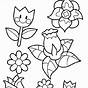 Printable Flower Colouring Pages