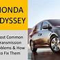 2018 Honda Odyssey Transmission Problems