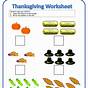 Free Math Thanksgiving Worksheets