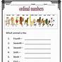 Ordinal Numbers Kindergarten Worksheet