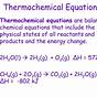 Thermochemical Equations Worksheets