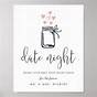 Date Night Jar Bridal Shower Free Printable