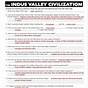 The Indus Valley Civilization Worksheets Answers