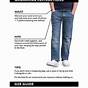 Women's Wrangler Jeans Size Chart