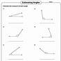 Estimating Angles Worksheet