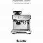 Breville The Barista Express Manual