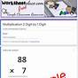 How To Multiplication 2 Digit By 2 Digit