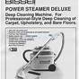 Bissell Power Steamer Powerbrush Select Manual