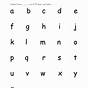 Uppercase And Lowercase Letters Printable