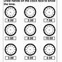 Elapsed Time Worksheet With Clocks