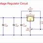 Simple Voltage Regulator Circuit Diagram