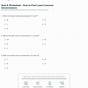 Least Common Multiple Fractions Worksheet