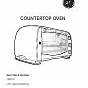 Ge Countertop Oven Oven User Manual