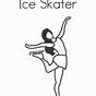 Ice Skater Coloring Pages