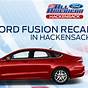 Ford Fusion Motor Mount Recall