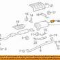2000 Toyota Camry Exhaust System Diagram