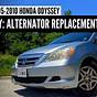 Replace Alternator 2014 Honda Odyssey