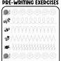 Preschool Writing Practice Worksheets