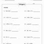 Evaluating Integers Worksheet 7th Grade