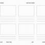 Pdf Storyboard Template