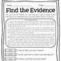 Types Of Evidence Worksheets Answers
